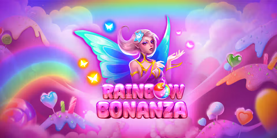 Rainbow Bonanza by Clawbuster, available for your casino platform