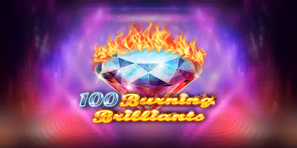 100 Burning Brilliants by CT Interactive, available for your casino platform