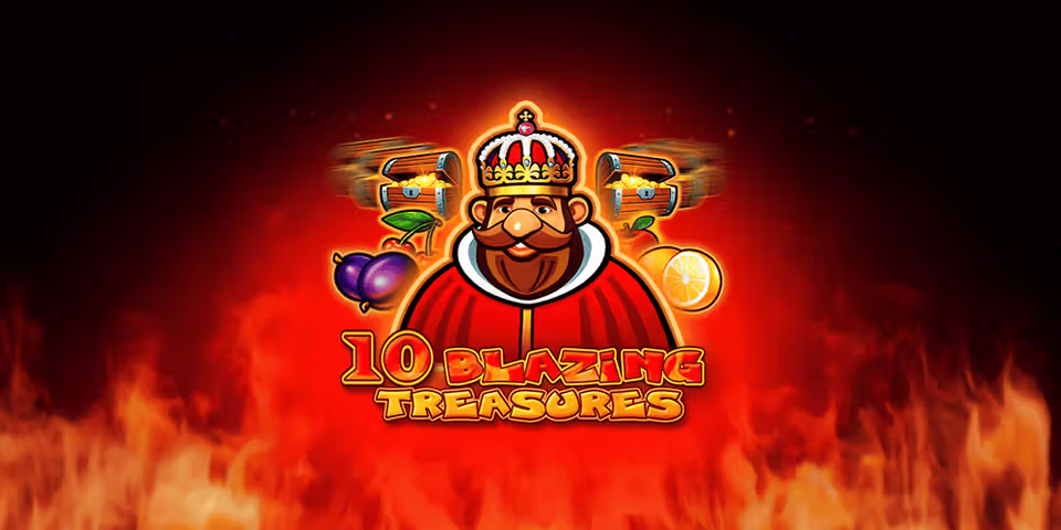 10 Blazing Treasures by CT Interactive, available for your casino platform