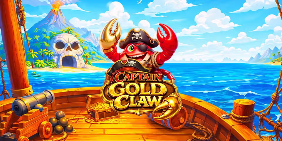 Captain Gold Claw by Dragon Gaming, available to add to your casino platform