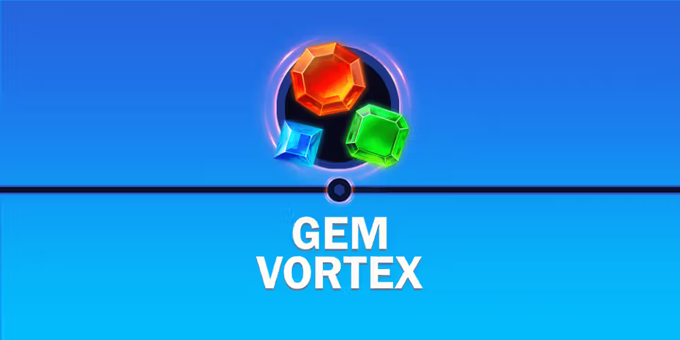 Gem Vortex by Dragon Gaming, available for your casino platform