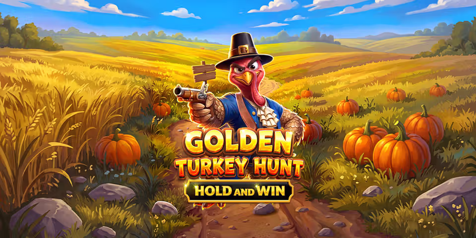 Golden Turkey Hunt - Hold and Win by Dragon Gaming, available for your casino platform