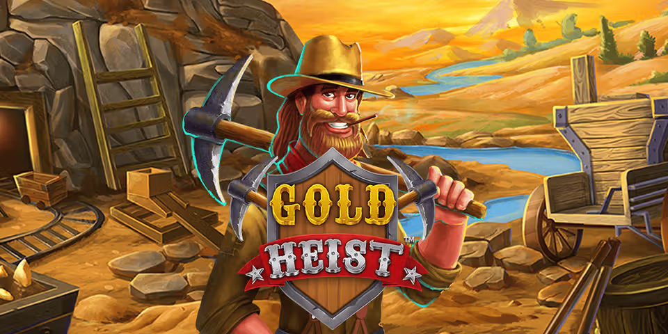 Gold Heist™ by Dragon Gaming, available for your casino platform