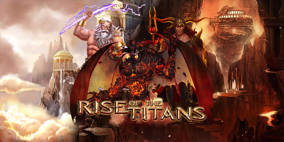 Rise of The Titans™ by Dragon Gaming, available for your casino platform