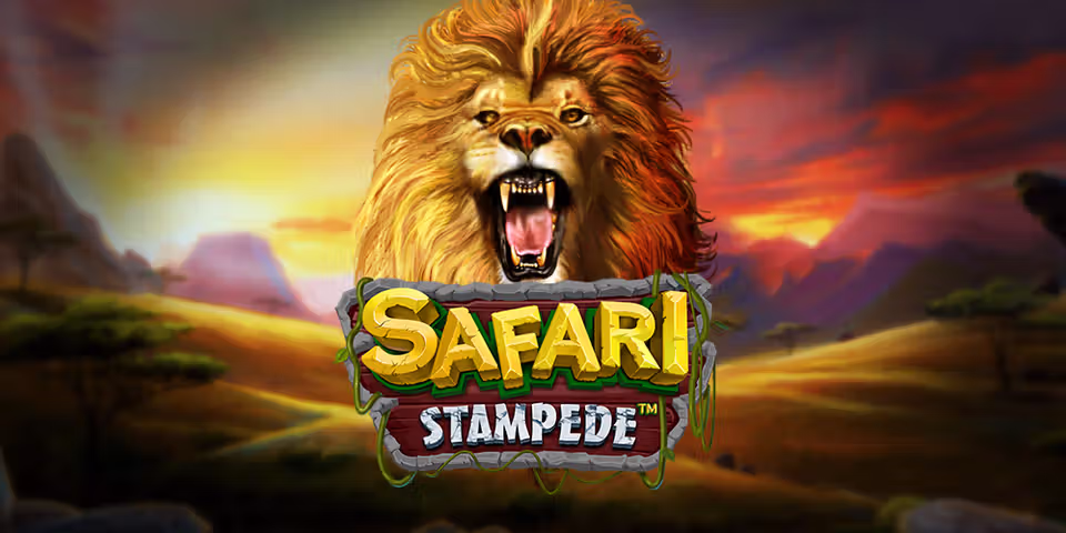 Safari Stampede™ by Dragon Gaming, available to add to your casino platform