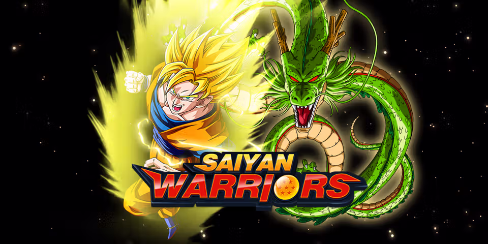 Saiyan Warriors by Dragon Gaming, available for your casino platform