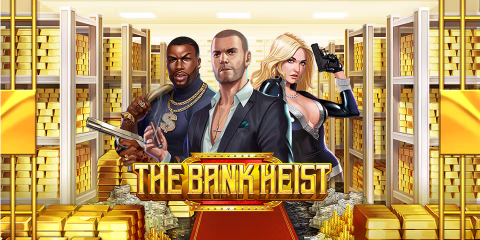 The Bank Heist™ by Dragon Gaming, available for your casino platform
