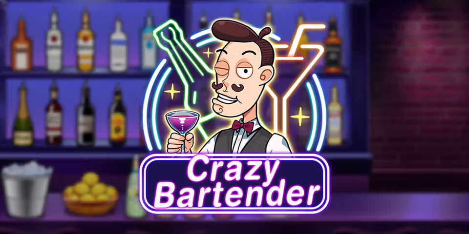 Crazy Bartender by Dragoon Soft, available for your casino platform