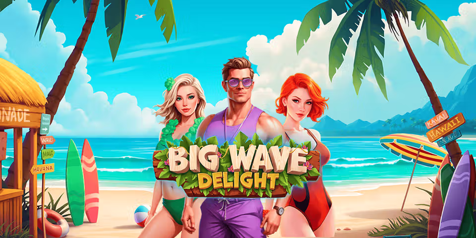 Big Wave Delight by Ela games, available for your casino platform