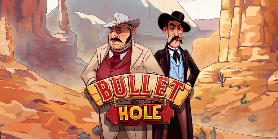 Bullet Hole by Ela games, available for your casino platform