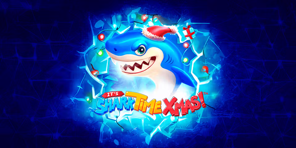 It's Shark Time! Xmas by Ela games, available for your casino platform