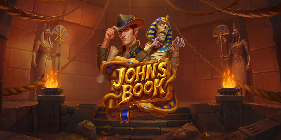 John's Book by Ela games, available for your casino platform
