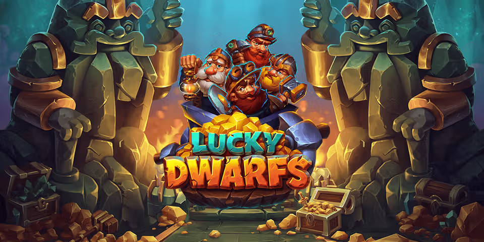 Lucky Dwarfs by Ela games, available for your casino platform