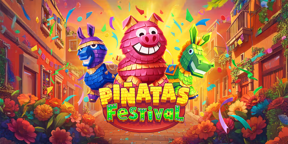 Piñatas Festival by Ela games, available for your casino platform