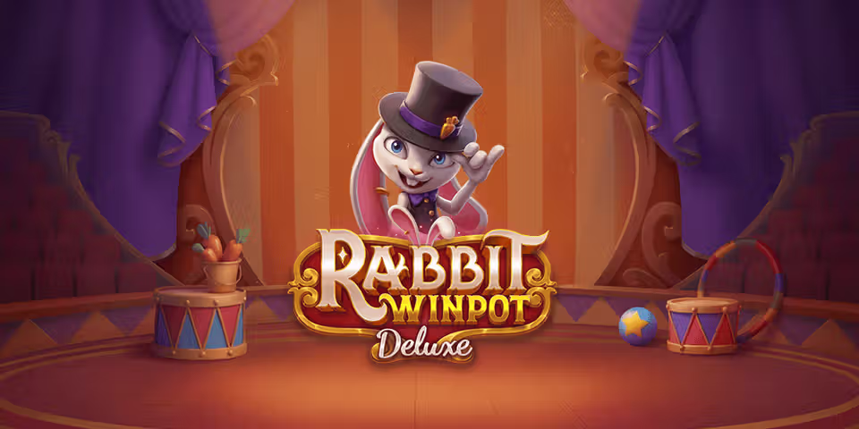 Rabbit WInpot Deluxe by Ela games, available for your casino platform