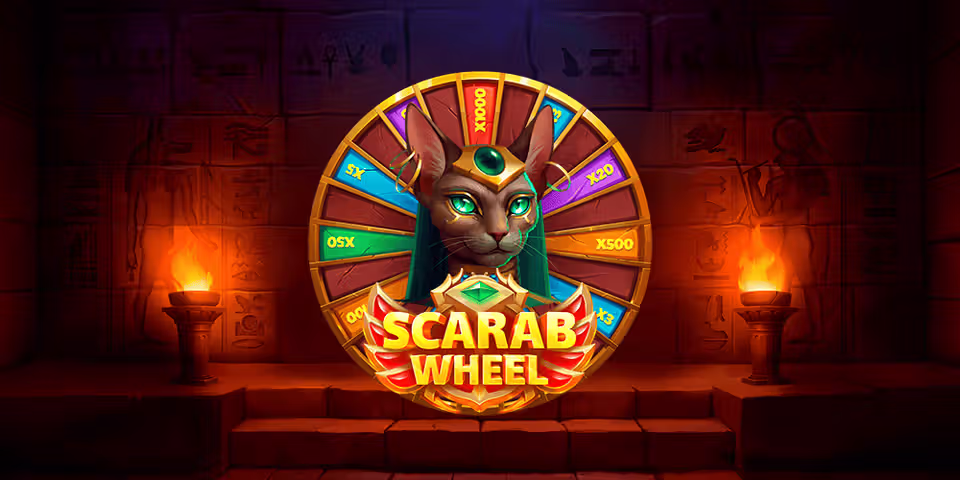Scarab Wheel by Ela games, available for your casino platform