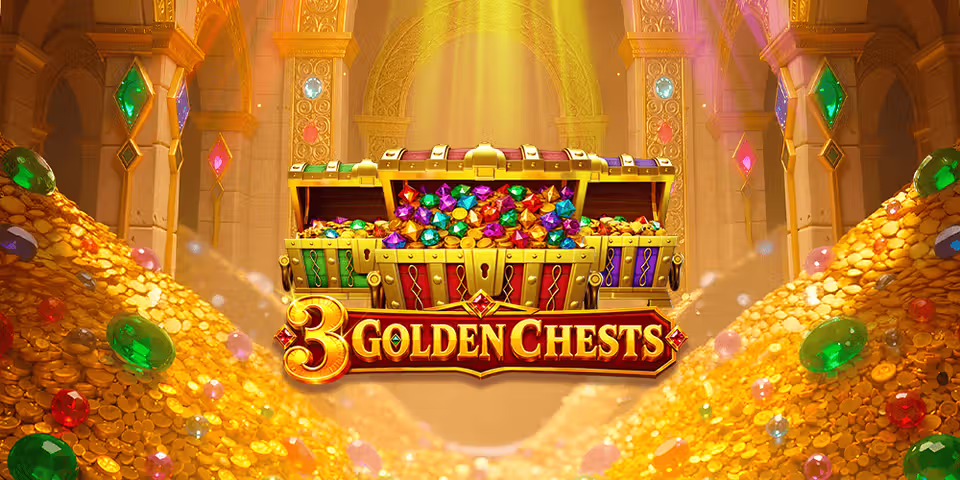 3 Golden Chests by Endorphina, available for your casino platform