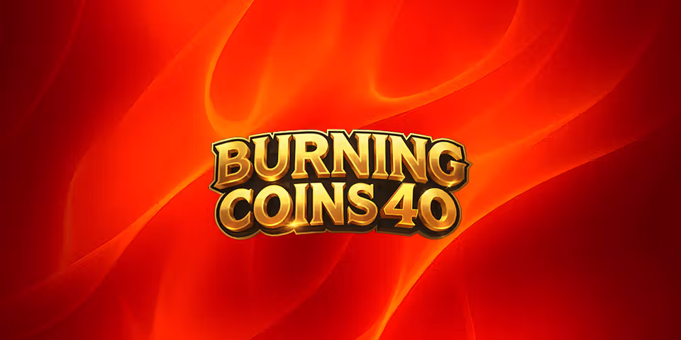 Burning Coins 40 by Endorphina, available for your casino platform