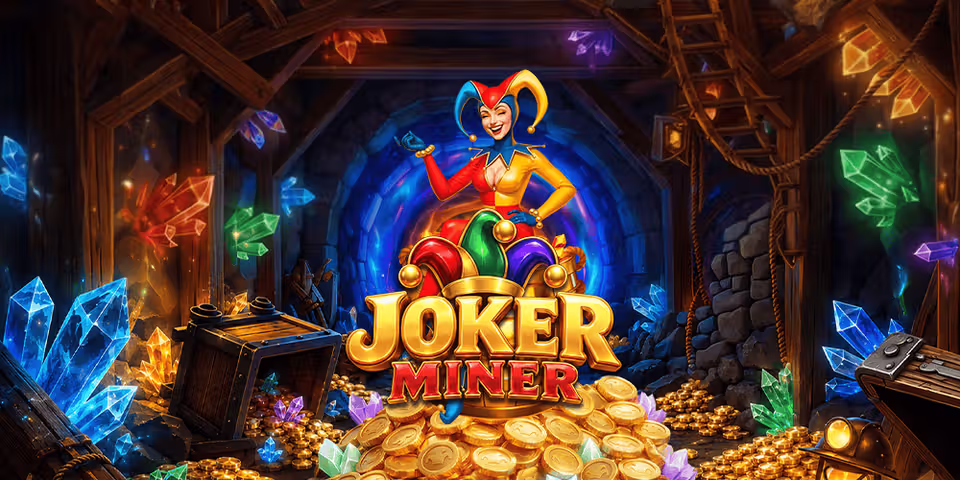 Joker Miner by Endorphina, available for your casino platform