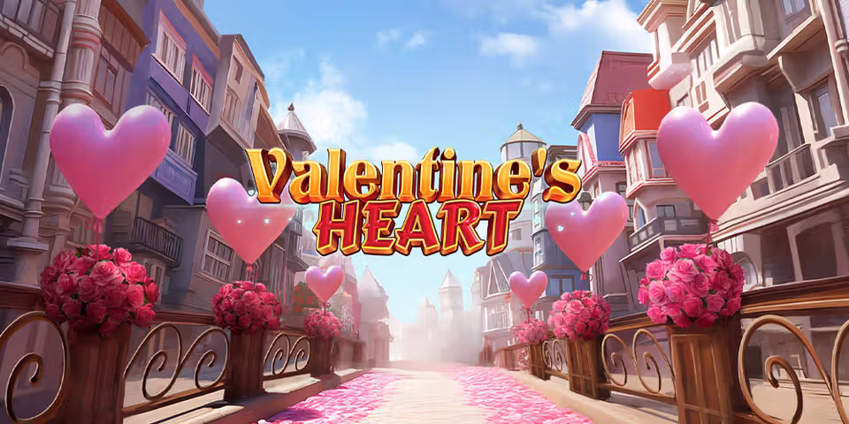 Valentine's Heart by Endorphina, available for your casino platform