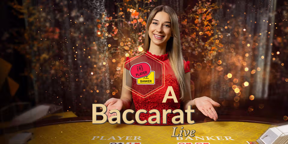 Baccarat A by Evolution, available for your casino platform