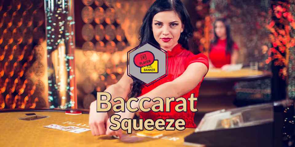 Baccarat Squeeze by Evolution, available for your casino platform