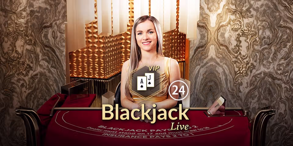 Blackjack VIP 24 by Evolution, available for your casino platform