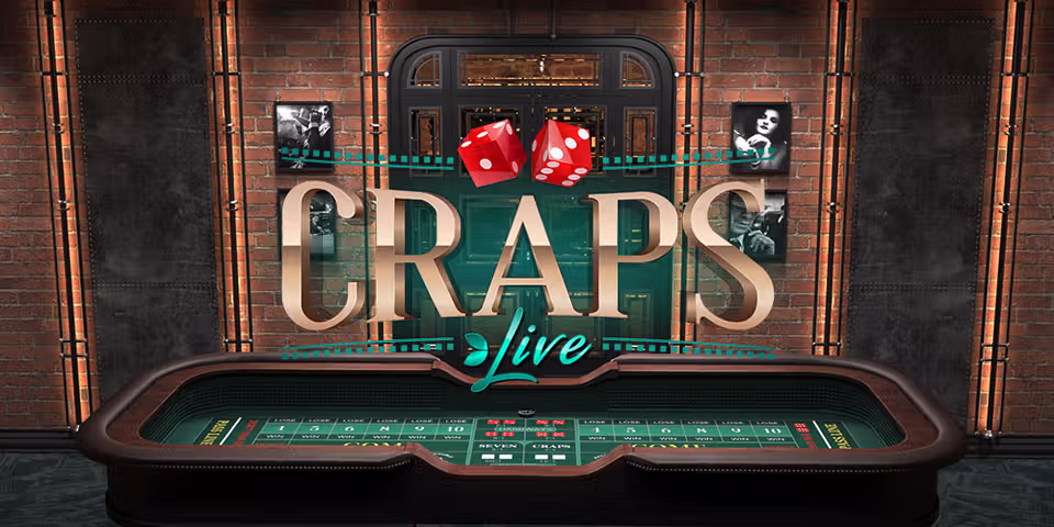 Craps by Evolution, available for your casino platform