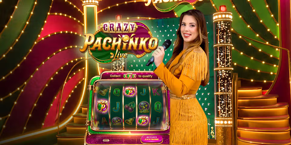 Crazy Pachinko by Evolution, available for your casino platform
