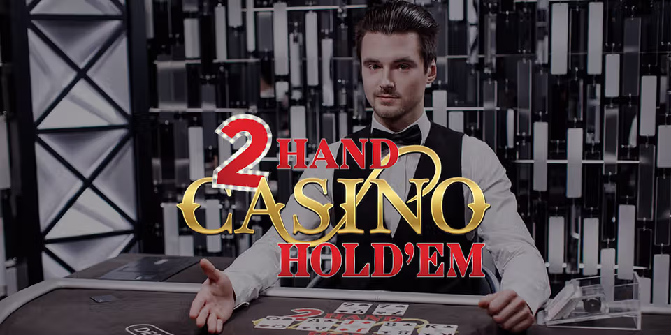 2 Hand Casino Hold'em by Evolution, available for your casino platform