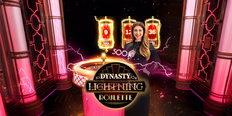 Dynasty Lightning Roulette by Evolution, available for your casino platform