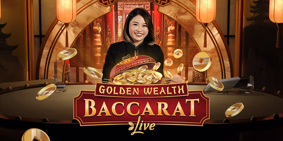 Emperor Golden Wealth Baccarat by Evolution, available for your casino platform