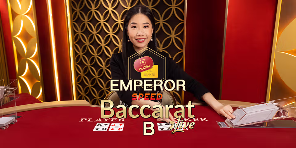 Emperor Speed Baccarat B by Evolution, available for your casino platform