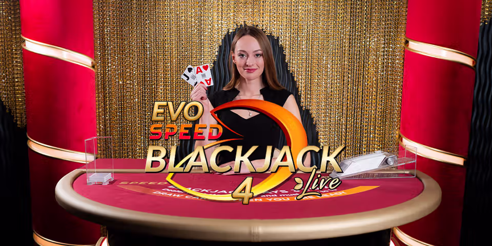 Evo Speed Blackjack 4 by Evolution, available for your casino platform