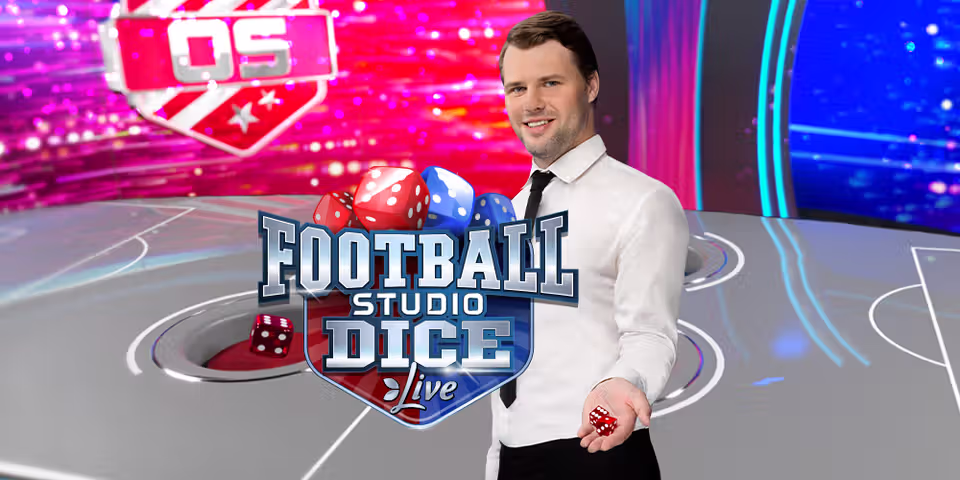 Football Studio Dice by Evolution, available for your casino platform