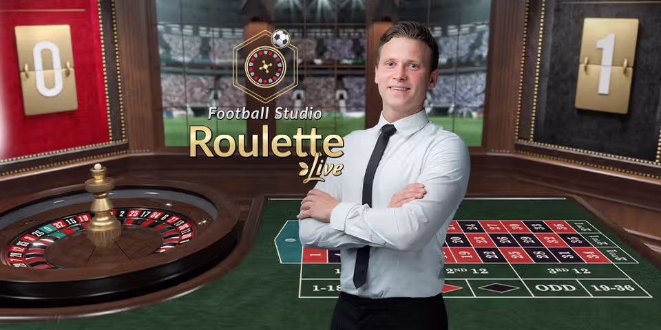 Football Studio Roulette by Evolution, available for your casino platform