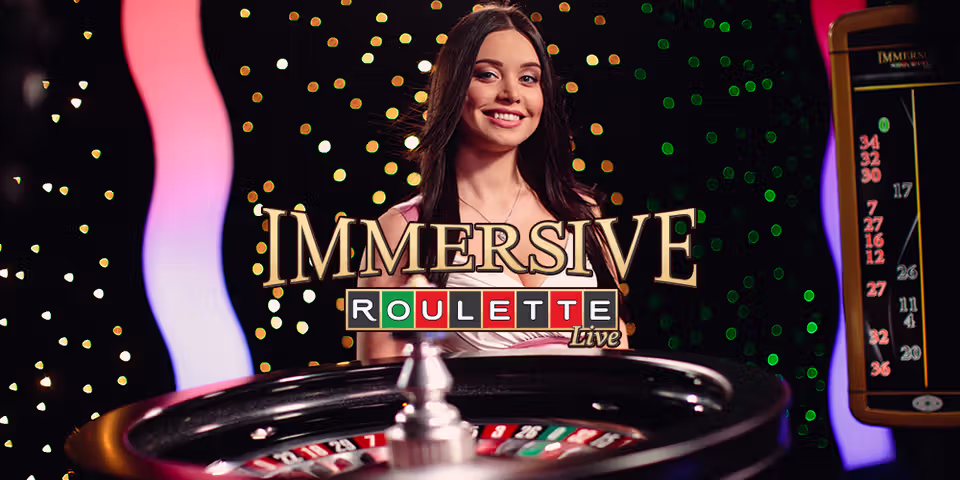 Immersive Roulette by Evolution, available for your casino platform