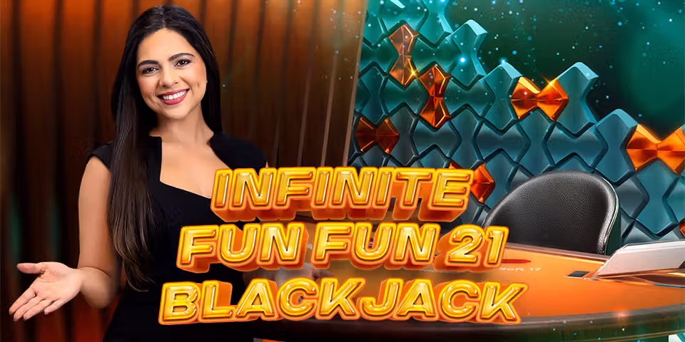 Infinite Fun Fun 21 Blackjack by Evolution, available for your casino platform