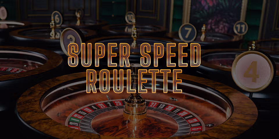 Super Speed Roulette by Evolution, available for your casino platform
