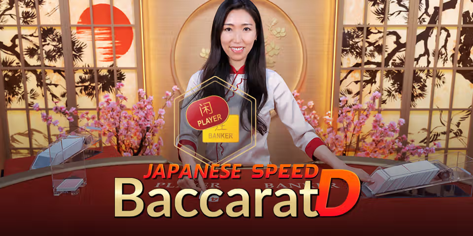 Japanese Speed Baccarat D by Evolution, available for your casino platform