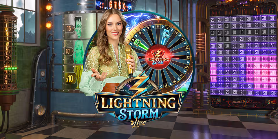 Lightning Storm by Evolution, available for your casino platform