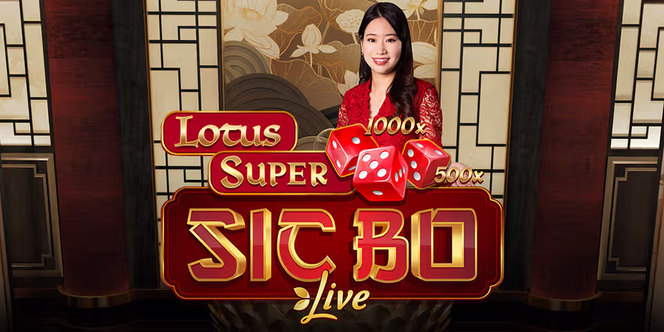 Lotus Sic Bo by Evolution, available for your casino platform