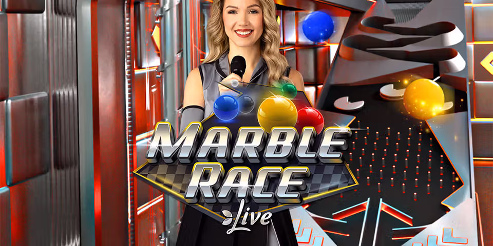 Marble Race by Evolution, available for your casino platform