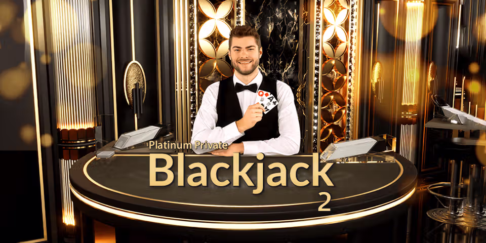 Platinum Private Blackjack 2 by Evolution, available for your casino platform
