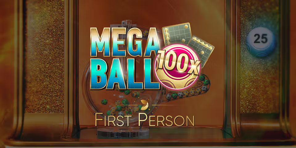First Person Mega Ball by Evolution, available for your casino platform