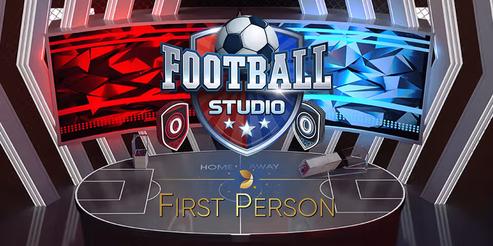 First Person Football Studio by Evolution, available for your casino platform