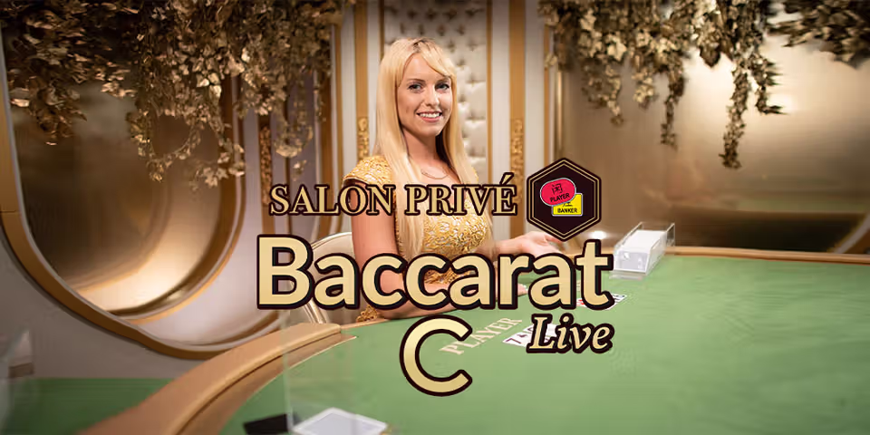 Salon Privé Baccarat C by Evolution, available for your casino platform
