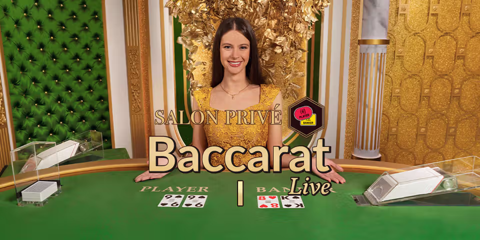 Salon Privé Baccarat I by Evolution, available for your casino platform