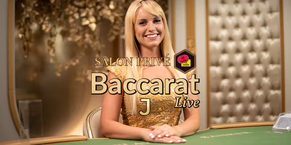 Salon Privé Baccarat J by Evolution, available for your casino platform