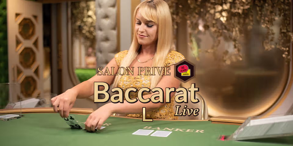 Salon Privé Baccarat L by Evolution, available for your casino platform